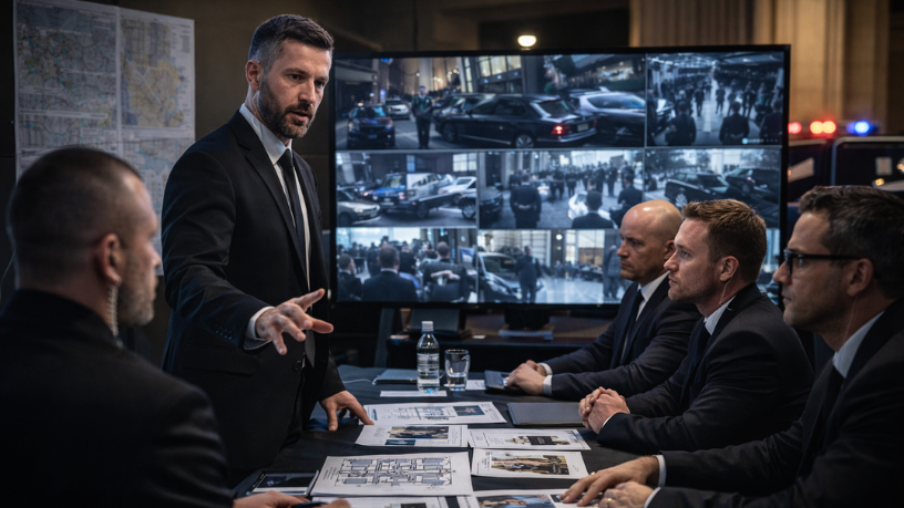 Ernesto Kenji Igarashi destaca a gestão de informações na proteção de autoridades em eventos complexos.