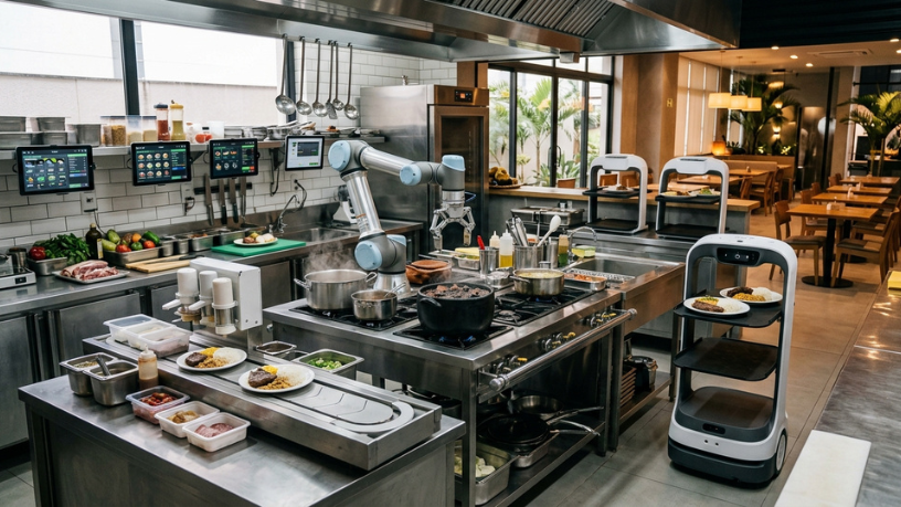 Inteligência artificial começa a transformar restaurantes no Brasil: veja o que muda para quem pede, cozinha e come fora