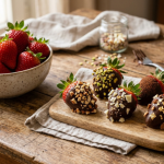 Morango cravejado: aprenda a fazer em casa o novo doce viral que conquistou as redes sociais